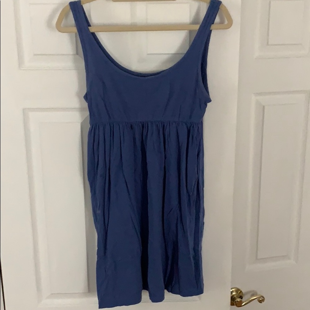 Blue dress